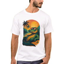 Cocodrilo de verano interminable - Retro