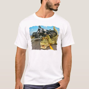 Camiseta Cocodrilo del motorista