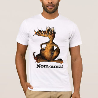 Camiseta Cocodrilo divertido del monstruo de Nom-nom