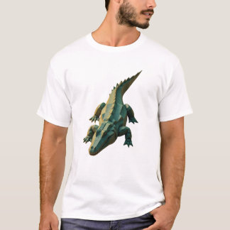 Camiseta Cocodrilo geométrico