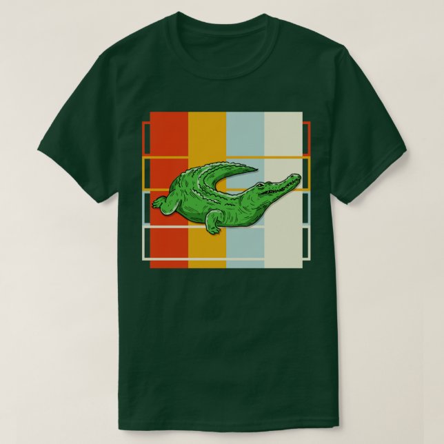 Camiseta Cocodrilo lagarto (Diseño del anverso)