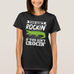 Camiseta Cocodrilo lagarto, no te rompas, no estás loco