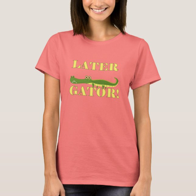 Camiseta Cocodrilo posterior (Anverso)