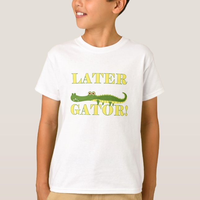 Camiseta Cocodrilo posterior (Anverso)