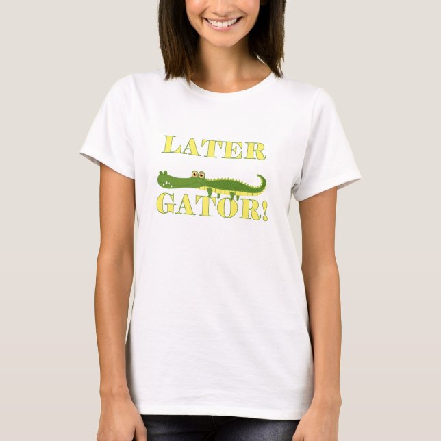 Camiseta Cocodrilo posterior (Anverso)