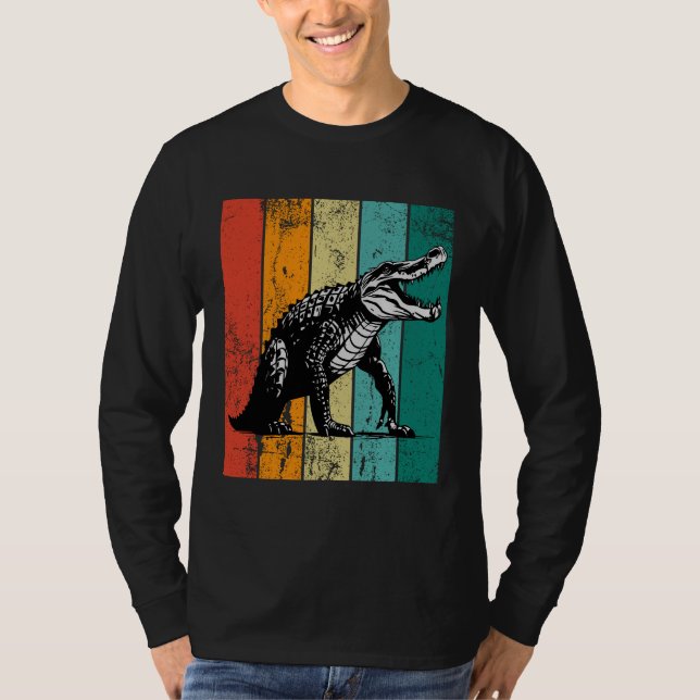 Camiseta Cocodrilo retro (Anverso)