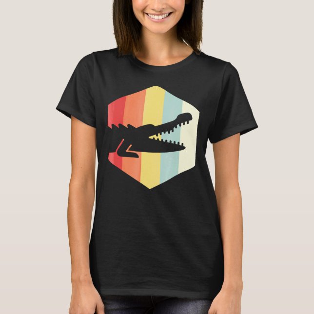 Camiseta Cocodrilo retro (Anverso)