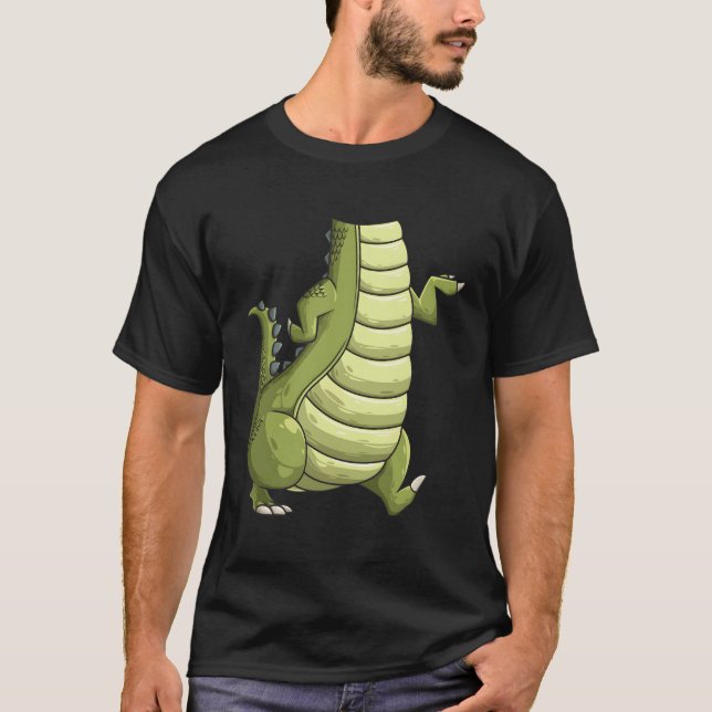 Camiseta Cocodrilo sin cabeza de Guay Costuce de Halloween  (Anverso)