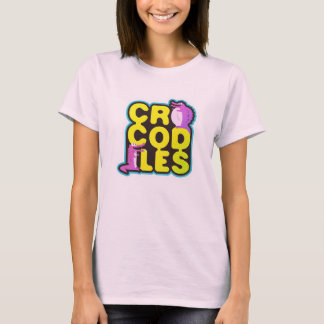 Camiseta Cocodrilos con dos cocodrilos felices - vivos