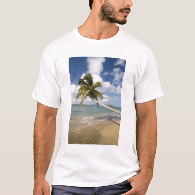 Camiseta Coconut Grove Beach en Cades Bay, con St. (Anverso)