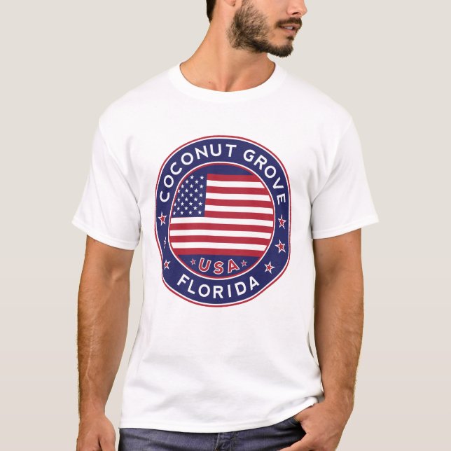 Camiseta Coconut Grove, Miami (Anverso)