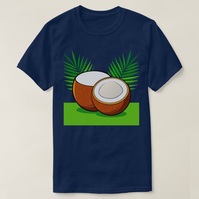Camiseta Coconut TShirt 6 (Diseño del anverso)