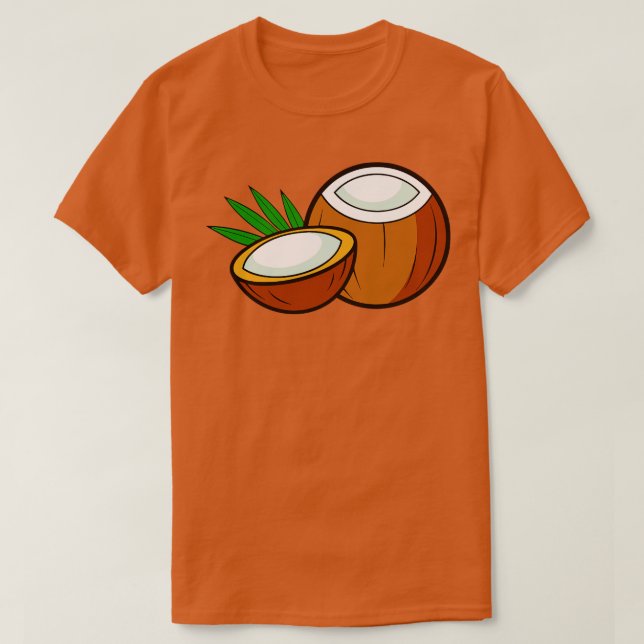 Camiseta Coconut TShirt 7 (Diseño del anverso)