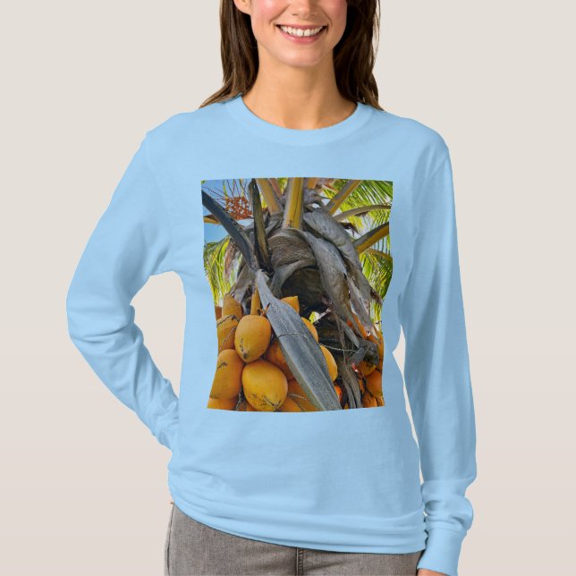 Camiseta Cocos dorados (Anverso)