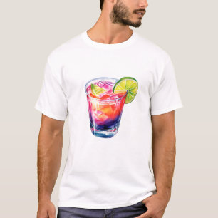 Camiseta Cóctel de fruta tropical