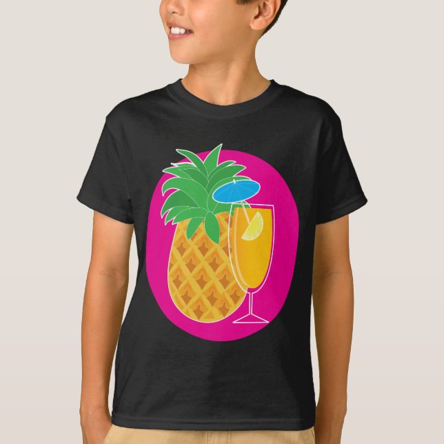 Camiseta Cóctel de la piña (Anverso)