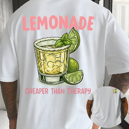 Camiseta Cóctel de limonada más barato divertido bebida de 