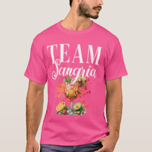 Camiseta Cóctel de Sangría para Bartender del Equipo de Des