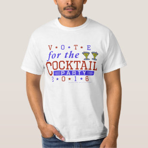 Camiseta Cóctel divertido 2016 de la parodia de la elecci