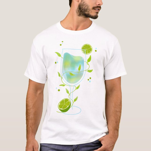 Camiseta Cóctel fresco (Anverso)