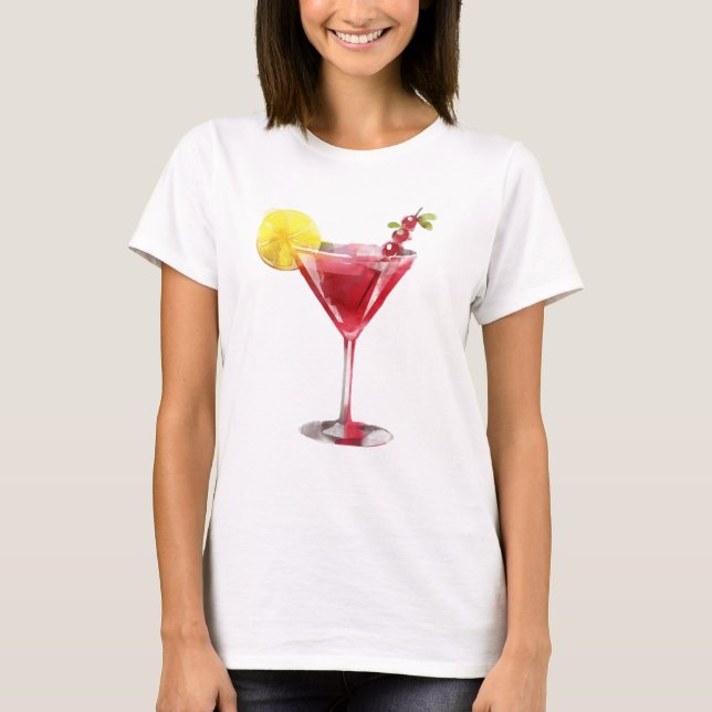 Camiseta Cóctel Happy Hour (Anverso)