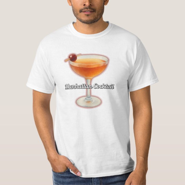 Camiseta Cóctel Manhattan (Anverso)
