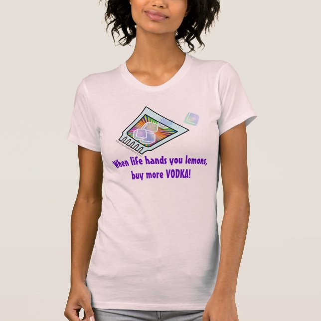 CAMISETA COCTEL - OLD FASHIONED - VASO DE ROCAS (Anverso)