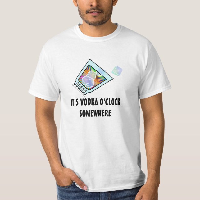 CAMISETA CÓCTEL - PASADO DE MODA - ROCAS DE CRISTAL (Anverso)