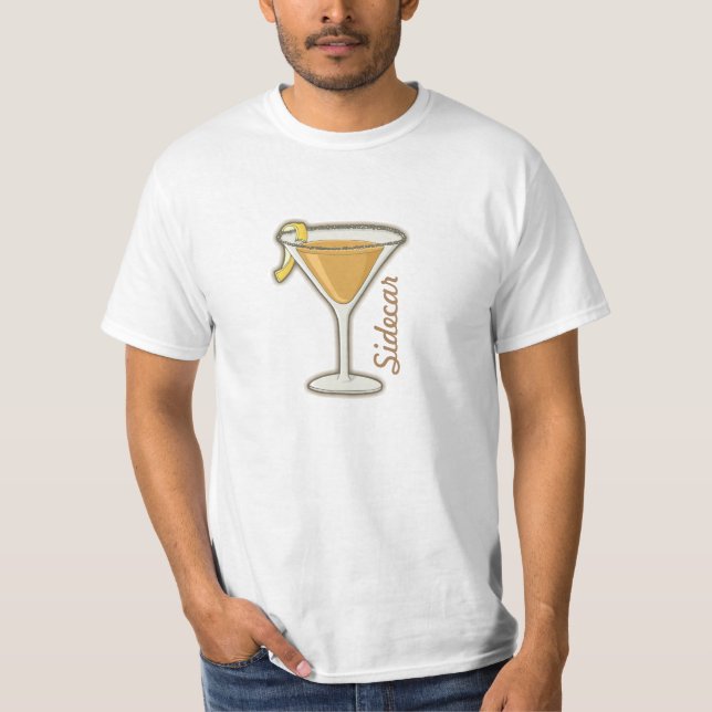 Camiseta Cóctel Sidecar (Anverso)