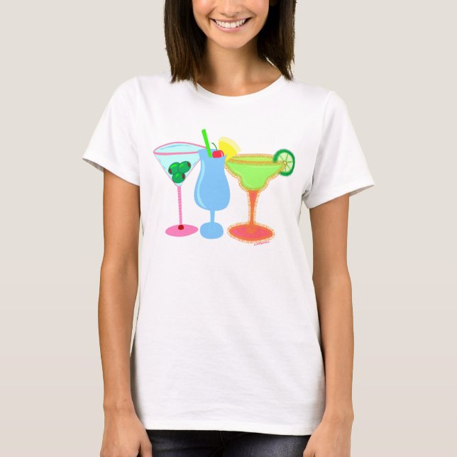 Camiseta Cócteles (Anverso)