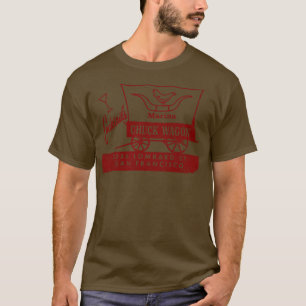 Camiseta Cócteles de Chuck Wagon Retro Estética de Mediados