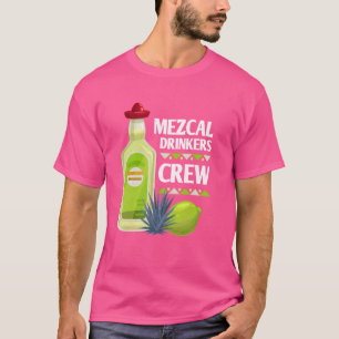 Camiseta Cócteles mezcal Tequila Margarita Mexicanos Alcoho
