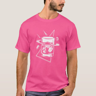 Camiseta Cócteles para beber alcohol de Whiskey Brandy Bour