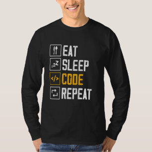 Camiseta Cód. de suspensión de consumo Repetición de palabr