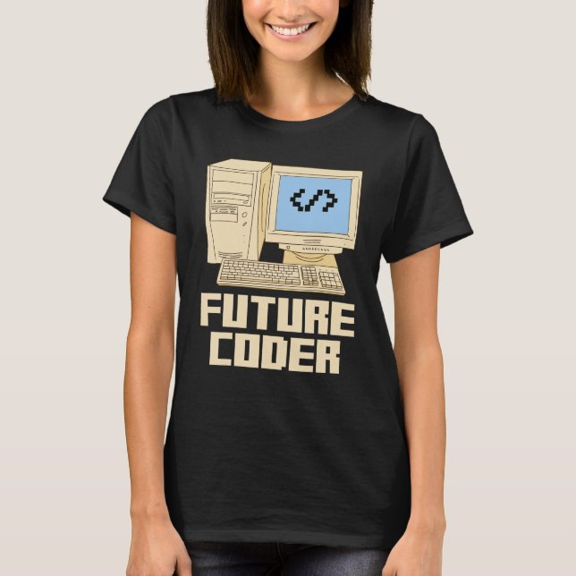 Camiseta Cod Futuro de Estudiante Programador de Computació (Anverso)
