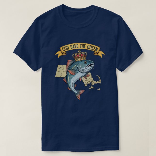 Camiseta Cod Salve a la Reina (Diseño del anverso)