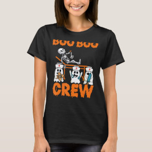 Camiseta Code Boo Boo Crew Enfermera Fantasma Divertida Hal