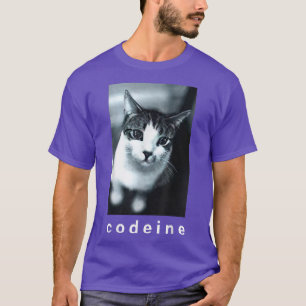 Camiseta Codeine Cat Funny