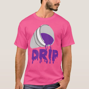 Camiseta Codeine Dream Drin Hip Púrpura Rap Medios Sociales