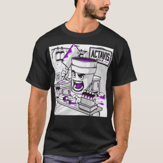 Camiseta Codeine Lean Double Cup Styrofoam Purple Drank Cou