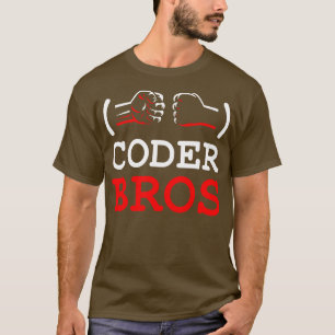 Camiseta Coder Bros Code Software Engineer Programación