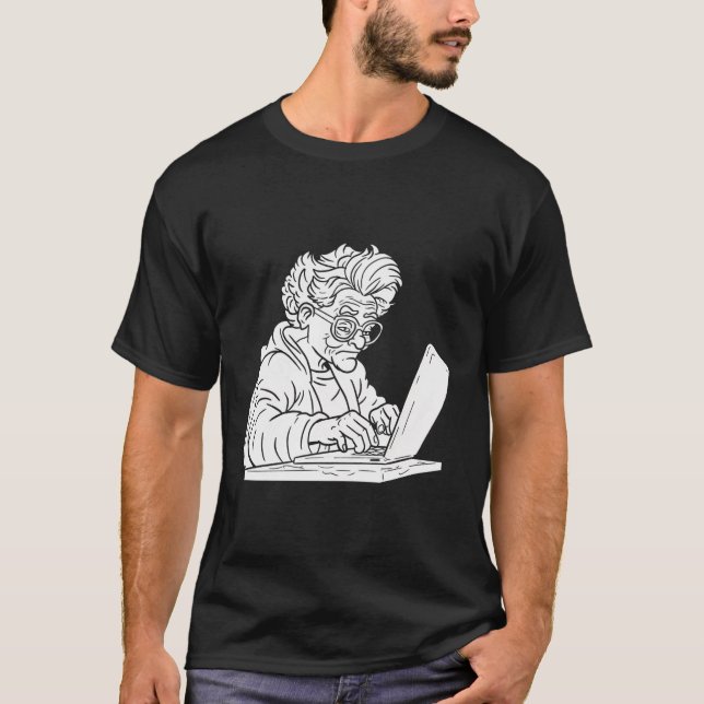 Camiseta Coder - Programa de codificación de programación d (Anverso)