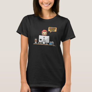 Camiseta Coders Gonna Code Programmer Computadora Geek Nerd