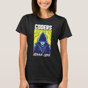 Camiseta Coders Gonna Code Programmer Software Developer En