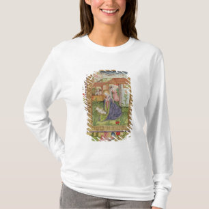 Camiseta Códice Ser de nov 2599 el F. 39v el nacimiento de