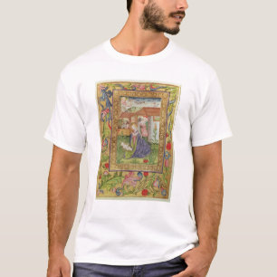 Camiseta Códice Ser de nov 2599 el F. 39v el nacimiento de