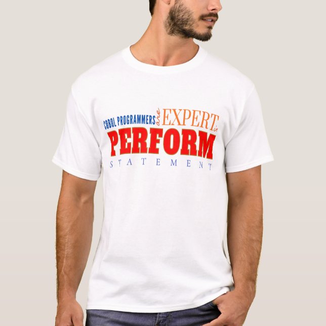 Camiseta Codificación clásica del experto en procedimientos (Anverso)