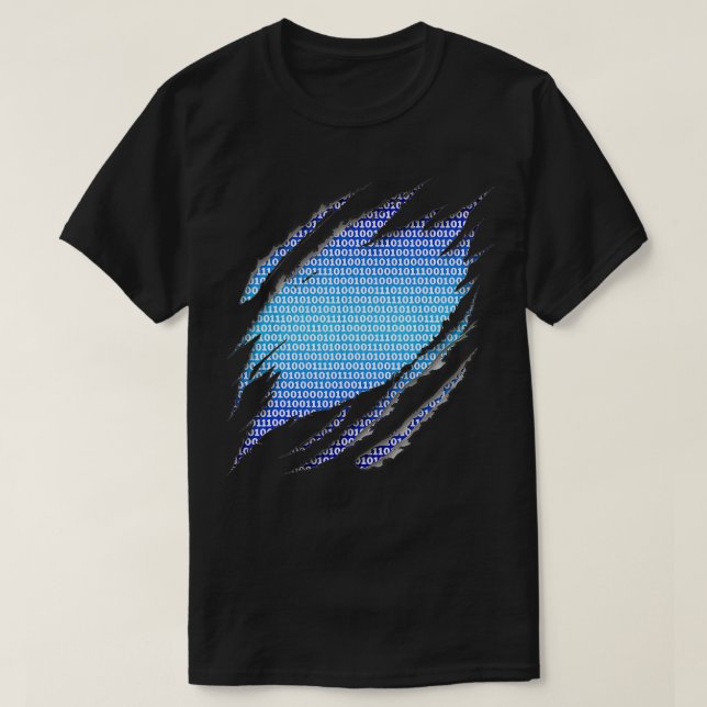 Camiseta Codificación de ingeniero informático para codific (Diseño del anverso)