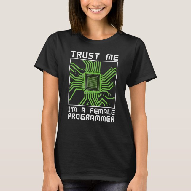 Camiseta Codificación de microchip Coder - Programa de Inge (Anverso)