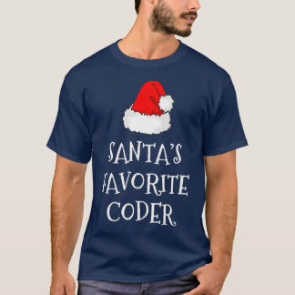 Camiseta Codificación de Navidades de regalo de codificador